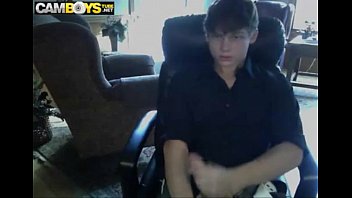 Preview 3 of Church Of - Twink jacking off in front of his computer