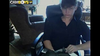 Preview 1 of Church Of - Twink jacking off in front of his computer