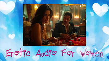 Preview 2 of Xnxx Step Sister Forces Brother - A guy keeps beating a  girl in a poker game,  then he fucks her on the hotel bed,  poker sex,  Audio story for men and women