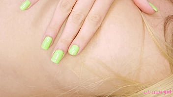 Preview 2 of Kajal Puku Com - Innocent Teen Blonde shows her sexy body