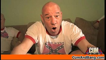 Preview 3 of Sucking Balls While Cumming - Extreme Orgy Interracial 16
