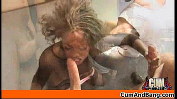 Preview 3 of Hot Milf Shay Fox Getting - Extreme Orgy Interracial 12