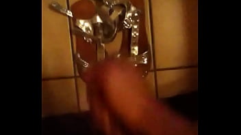 Preview 2 of Big Cock Hd Video - Me jerking off and cumming on my step sisters sandals