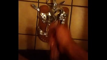 Preview 3 of Big Cock Hd Video - Me jerking off and cumming on my step sisters sandals