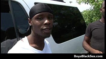 Preview 1 of Ray Leen Porn Star - Sexy black gay boys fuck white young dudes hardcore 23