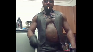 Preview 1 of Xxxvidoe Song - Leather Smoke Nipple Focus Teaser Clips