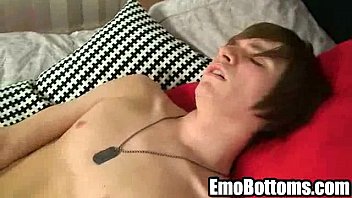 Preview 3 of Granny Selfmade - Emo twink Jason Andrews tugging on his hard cock1024 1