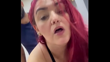 Preview 4 of Natural Tits Porn Movies - My friend is such a slut that she hid under my desk and then fucked hard!!