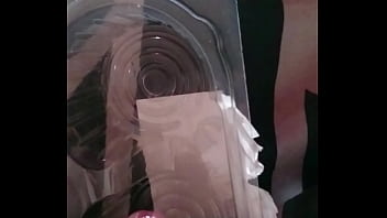 Preview 2 of Blonfold - Cum in plastic