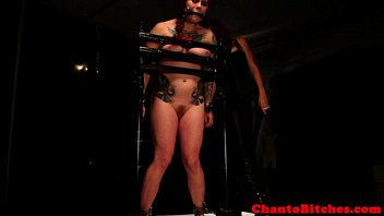 Preview 1 of Sex Mobie 18 Year - Redhead tattood bdsm sub extreme punish