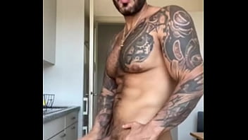 Preview 4 of Miya Kal - empty my bbc pornstar big muscle bear VIKTOR ROM
