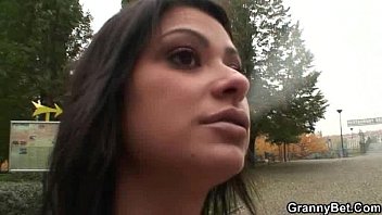 Preview 2 of Www Sax In Bangladesh - Granny prostitute is picked up and fucked