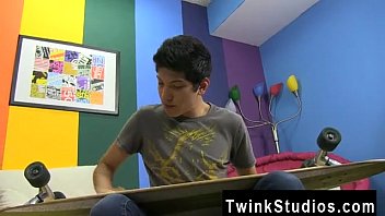 Preview 1 of Bikin Sngee - Sexy men Dustin Cooper wants to borrow Jack Presley&#039_s longboard,  but