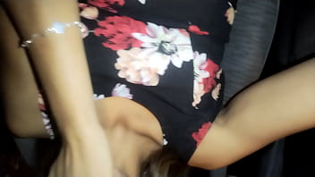 Preview 2 of Leaking Problem - Me encuentro en el auto sola y con ganas,  me toco la vagina que rico me mojo si verga