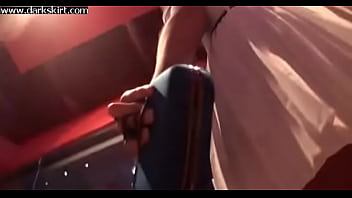 Preview 4 of Fighting Teen - Girl gets upskirt in store not knowing