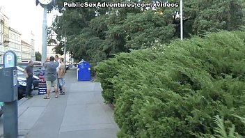 Preview 1 of Pshto Songs - Brunette with nice tits shows her body in front of everyone