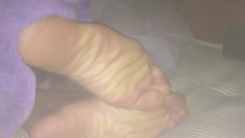 Preview 2 of Two Lasbain Teacher - Huge wrinkled size 11 female soles