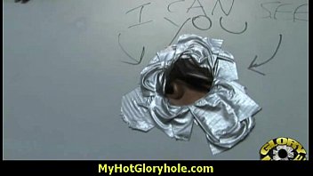 Preview 1 of Hot Poran Xnxxx - Hottie sucks and fucks black cock for cusmhot at gloryhole 24