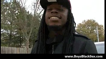 Preview 1 of Couple Boring Sex - Sexy black gay boys fuck white young dudes hardcore 04