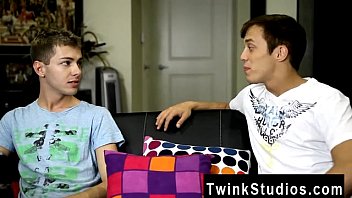 Preview 1 of Lesbian Schoolgirls Foot Fetish - Amazing twinks Brice Carson is bragging to his friend Keith Conner