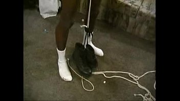 Preview 3 of Force Hard Fuckbaby - black boy tied up to pole
