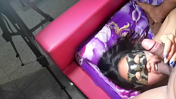 Preview 1 of Japanese Tied Machine Torture - He&#039_s Drop Condom on my face
