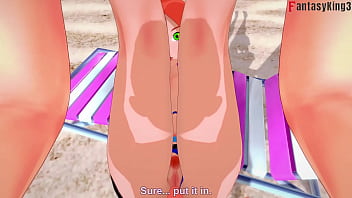Preview 2 of Anty Sex Videos - Yae Miko Bikini sex on the beach POV PROMO Genshin Impact | Full And Just POV on Sheer or PTRN: Fantasyking3