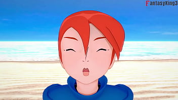 Preview 3 of Anty Sex Videos - Yae Miko Bikini sex on the beach POV PROMO Genshin Impact | Full And Just POV on Sheer or PTRN: Fantasyking3