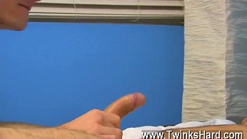 Preview 3 of Mom Sitting On Son Lap - Twink video Dean Holland and Nathan Stratus both take turns servicing