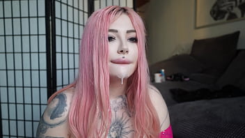 Preview 1 of So Need Liyon - Busty Slut Loves To Suck Fuck Big Tits And Get Cum On Face