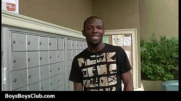 Preview 1 of Nelly Nudero - Muscled black gay boys humiliate white twinks hardcore 13