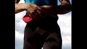 Preview 1 of 2hunk - playing with my cock @ the beach