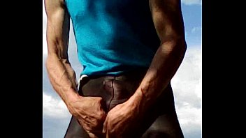 Preview 4 of 2hunk - playing with my cock @ the beach