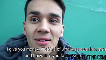 Preview 2 of Sex Maa Bate - Young Latino takes a long thick cock in his tight ass