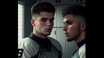Preview 3 of Porn Hindi 16 - Two football players suck and jerk off after game (audio)
