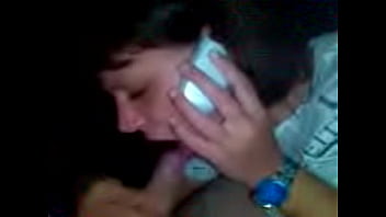 Preview 3 of Ek Ladke Ke Satha Me - Blowjob in car while telephoning