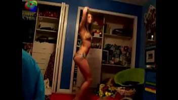 Preview 4 of French Peeing Outdoors - White girl dance