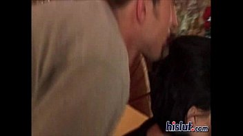 Preview 2 of Daughter Fucked While Sleeping - This brunette was horny