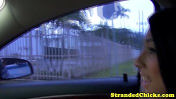 Preview 1 of Son Hand Job Mom - Hitchhiking latina sucks drivers dick