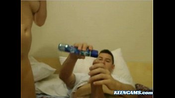 Preview 2 of L3sbian Big Tits - Riding hard cock