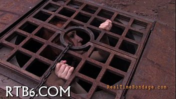 Preview 2 of Defloration Puusy - Gal is stripping inside cage