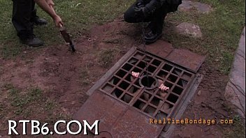 Preview 1 of Defloration Puusy - Gal is stripping inside cage