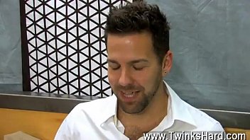 Preview 1 of Blackgirls - Naked guys Dylan fellates his &#039_s salami before Preston tries to