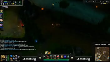 Preview 4 of Girls Kidnap Boy And Sex Him - Nasus 1v5 Baron Fight - Stream Version