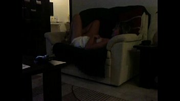Preview 3 of Hd Cum In Pussy Vedios - Sofa masturbation Mom caught on voyeur cam