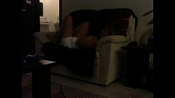 Preview 1 of Hd Cum In Pussy Vedios - Sofa masturbation Mom caught on voyeur cam
