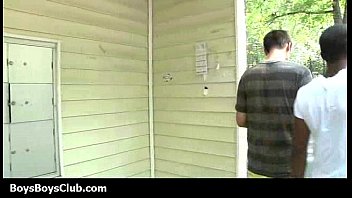 Preview 2 of Sex And Some - Muscled black gay boys humiliate white twinks hardcore 20
