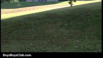 Preview 2 of N N Sloppy Throat Fuck - Muscled black gay boys humiliate white twinks hardcore 13