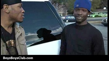 Preview 1 of Amal Hamdi - Muscled black gay boys humiliate white twinks hardcore 09
