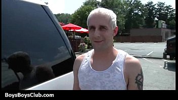 Preview 2 of Hijab Love To Suck Dick - Muscled black gay boys humiliate white twinks hardcore 16